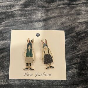 Cute Rabbit Earrings